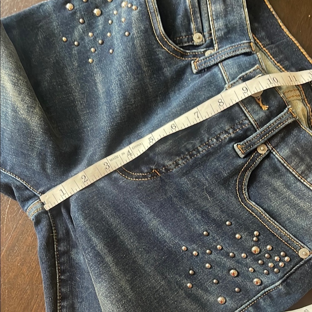 NWT Lucky Brand Bridgette High Rise Skinny Jeans 6/28 R with Studded Details - Picture 11 of 13